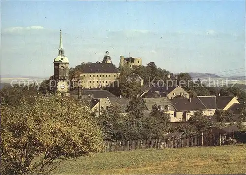 Frauenstein Brand Erbisdorf Schloss Burgruine  Kat. Brand Erbisdorf