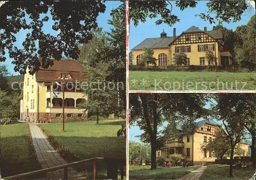 Breitenbach Erzgebirge Genesungsheim Kat. Johanngeorgenstadt