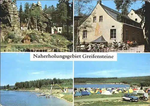 Greifensteine Erzgebirge Camping Strand  / Ehrenfriedersdorf /Erzgebirgskreis LKR