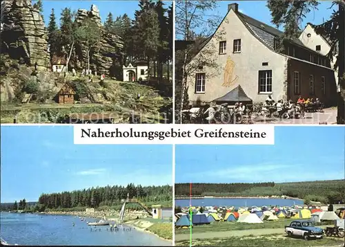 Greifensteine Erzgebirge Camping Natrutheater Strand / Ehrenfriedersdorf /Erzgebirgskreis LKR