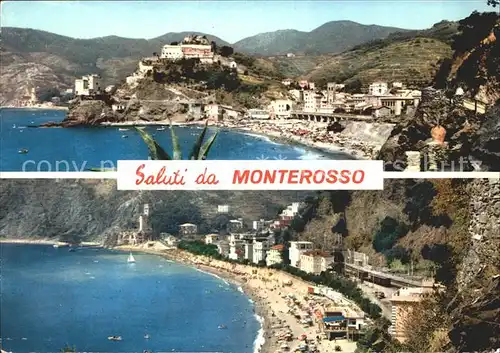 Monterosso al Mare Teilansichten Kat. Italien