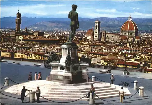 Firenze Toscana Panorama dal Piazzale Michalangelo Kat. Firenze