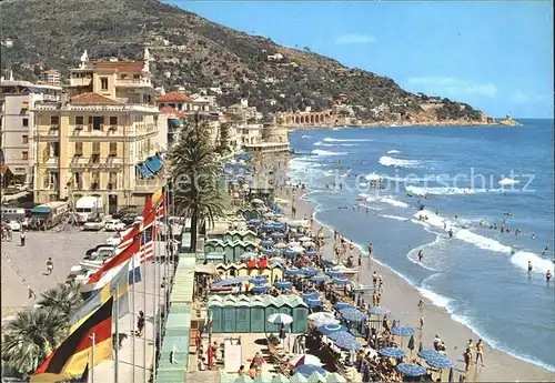 Alassio Riviera dei Fiori spiaggia Strand Kat. 