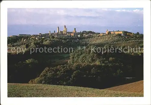 San Gimignano Siena Teilansicht