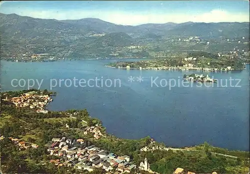 Lago d`Orta Teilansicht Kat. Italien