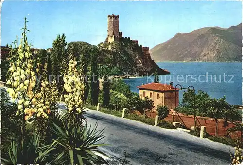 Lago di Garda Malcesine Teilansicht Kat. Italien