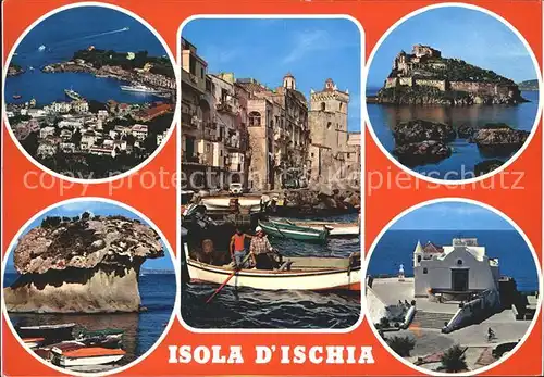 Ischia Teilansichten Kat. 