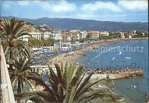 Diano Marina la spiaggia der Strand Kat. Italien