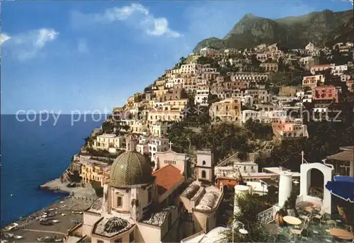 Positano Salerno Teilansicht Kat. Salerno