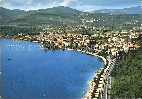 Garda Luftansicht Kat. Lago di Garda 