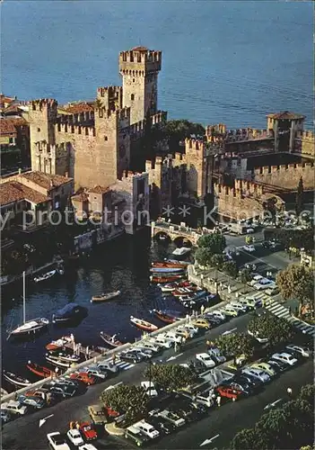 Sirmione Gardasee Flugaufnahme