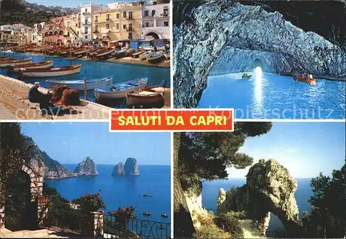 Capri Teilansichten Kat. Golfo di Napoli
