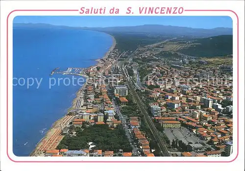 San Vincenzo Toscana Flugaufnahme Kat. San Vincenzo