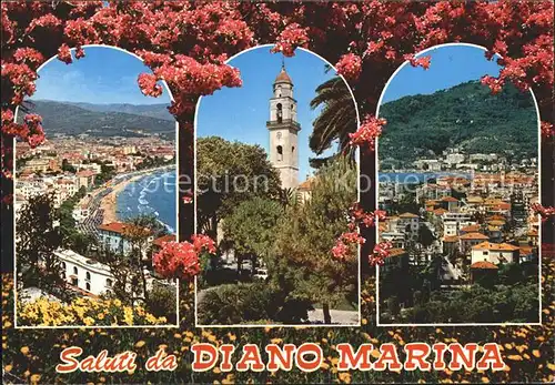Diano Marina Teilansichten Kat. Italien