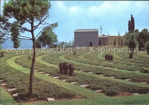Costermano Deutscher Soldatenfriedhof Kriegsgraeberstaette