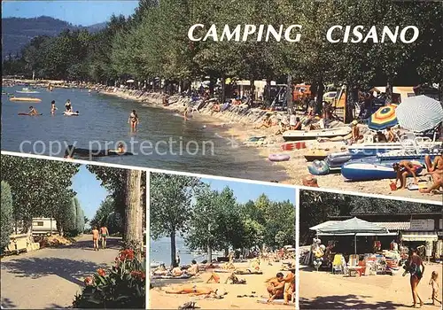 Cisano Lago di Garda camping cisano di Bardolino Kat. Italien