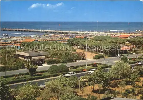 Forte dei Marmi Viale lungomare e pontile Kat. Italien