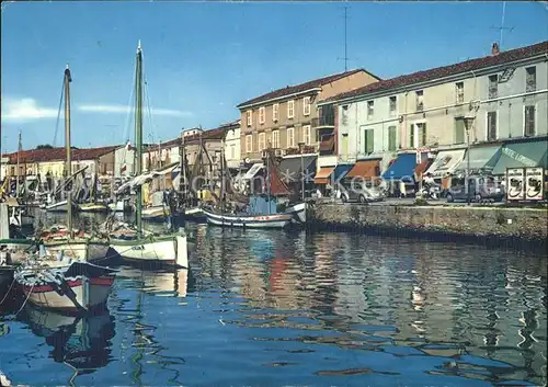 Cesenatico porto canale Hafen Kanal Kat. Italien