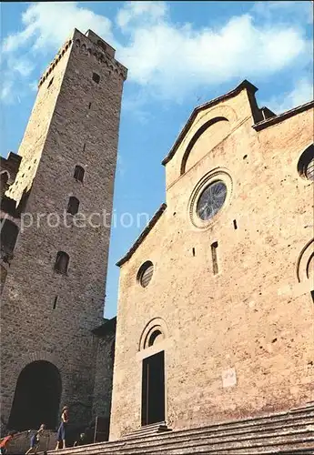 San Gimignano Torre grossa e Duomo 