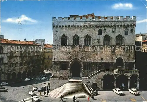 Perugia Umbria Palazzo Comunale Rathaus Palast Kat. Perugia