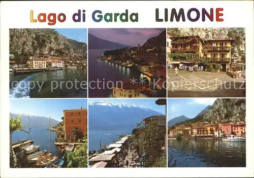 Limone sul Garda Teilansichten Kat. 