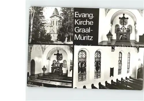 Graal Mueritz Ostseebad Evangelische Kirche Kat. Seeheilbad Graal Mueritz
