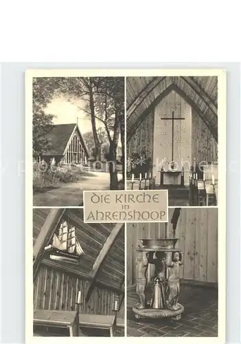 Ahrenshoop Ostseebad Kirche Kat. Ahrenshoop