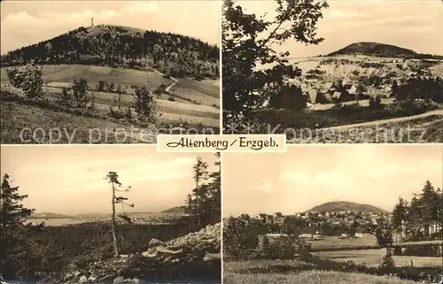 Altenberg Erzgebirge Berg Ortsansicht Kat. Geising