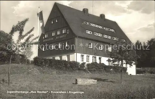 Frauenstein Brand Erbisdorf Jugendherberge Max Roscher Kat. Brand Erbisdorf