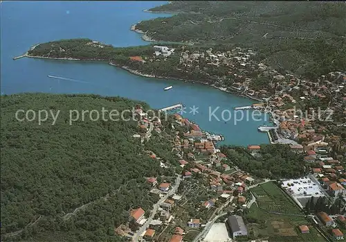 Jelsa Kroatien Meer Ortsansicht Luftaufnahme Kat. Kroatien