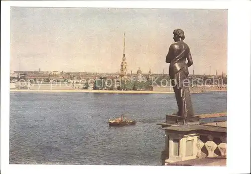 Leningrad St Petersburg Newa Festung Peter Paul Kat. Russische Foederation