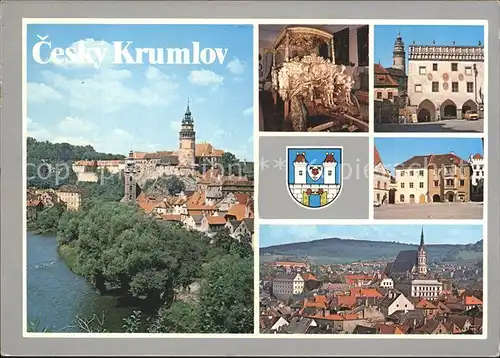 Krumlov Cesky Kat. Tschechische Republik