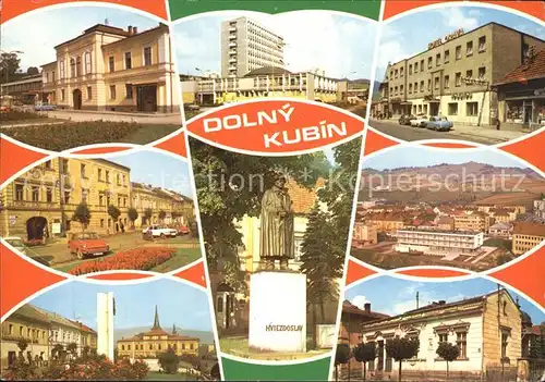 Dolny Kubin Orava Ortsansichten Denkmal Kat. Slowakische Republik