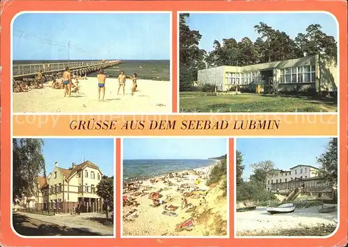 Lubmin Ostseebad Postamt Ferienheim Philipp Mueller Hotel am Meer  Kat. Lubmin