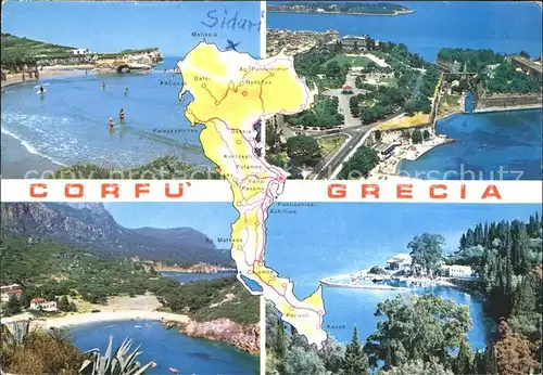 Korfu Corfu Ortsansichten  / Griechenland /