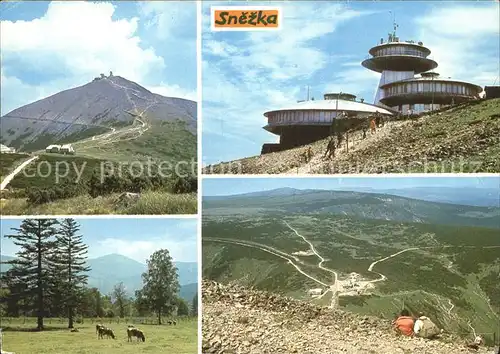 Snezka Schneekoppe Krkonos meteorologicka stanice 