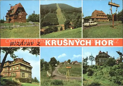 Krusne Hory Hotel Pomezi Klinvci Zotavovna ROH Kat. Tschechische Republik