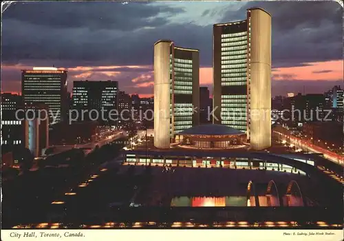 Toronto Canada City Hall / Ontario /Greater Toronto Area
