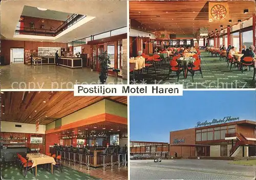 Haren Groningen Postiljon Motel Kat. Haren