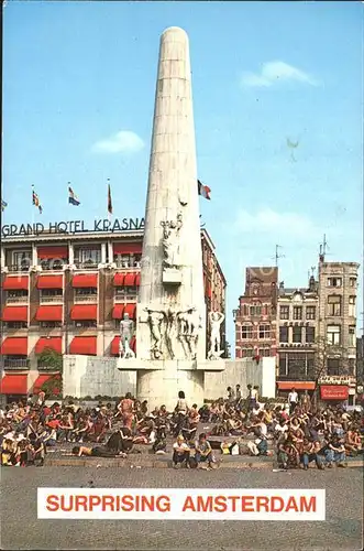 Amsterdam Niederlande Het Nationale Monument  Kat. Amsterdam