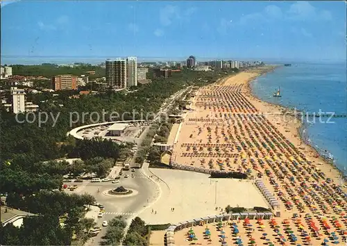 Lignano Pineta Fliegeraufnahme Strand Kat. Lignano