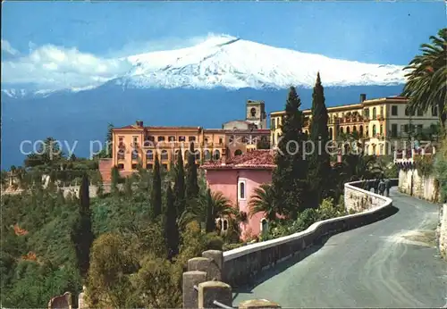 Sicilia Taormina Kat. Sizilien Italien