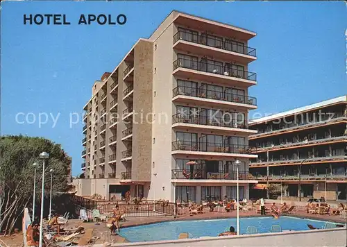 Mallorca Hotel Apolo / Spanien /