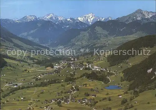 Obertoggenburg Fliegeraufnahme Kat. Wildhaus