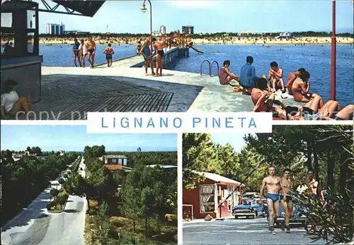 Lignano Pineta Camping Internazionale Vista dei Fiori Kat. Lignano