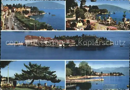 Baveno Lago Maggiore Uferpromenade  Kat. Lago Maggiore