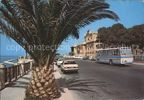 Sciacca Agrigento Thermalgebaeude Palmen Kat. Agrigento