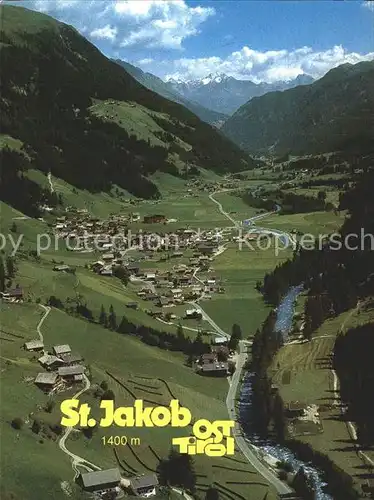 Tirol Region Sankt Jakob Hochschobergruppe Kat. Innsbruck