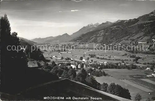 Moosheim Oesterreich Panorama mit Dachstein Gebirge Kat. Groebming