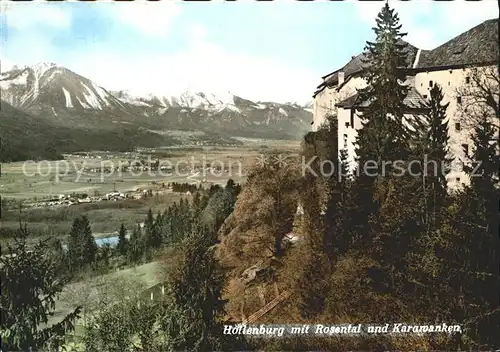 Hollenburg Kaernten mit Rosental und Karawanken / Villach /Klagenfurt-Villach